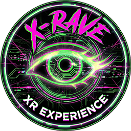 X RAVE logo