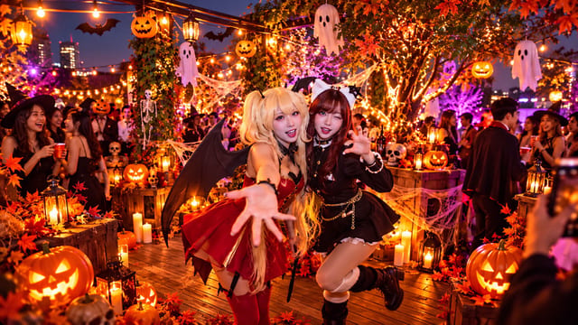 HALLOWEEN-PARTY IN SHANGHAI #08