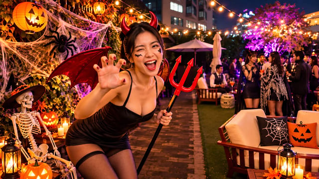 HALLOWEEN-PARTY IN SHANGHAI #09