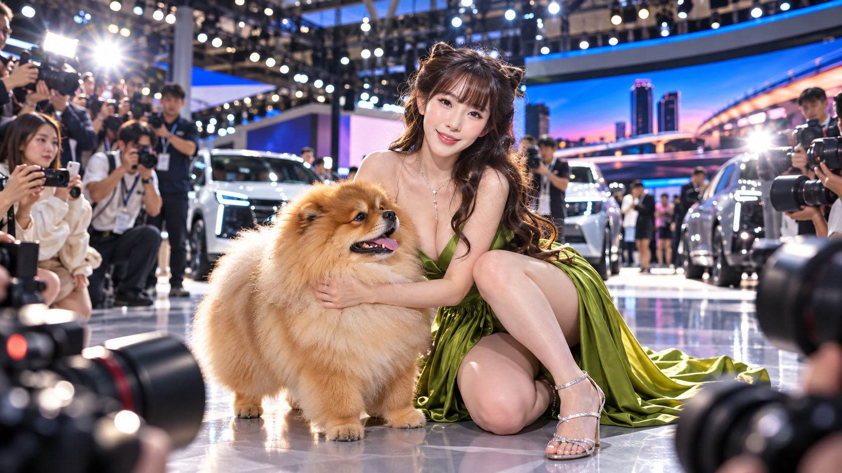 INTERNATIONAL AUTO SHOW SUPERMODELS #05